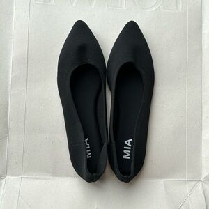 Black MIA ballet flats